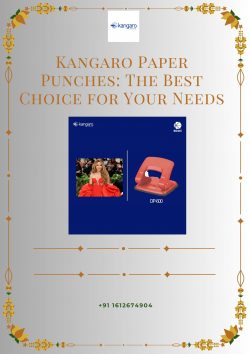 Kangaro Paper Punches: The Best Choice for Your Needs