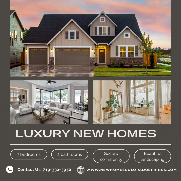 Luxury New Homes in Colorado Springs Await