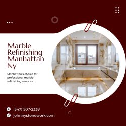 Marble refinishing in Manhattan, NY