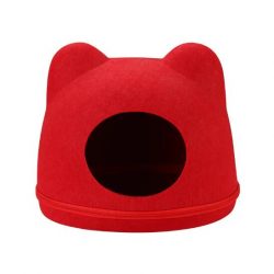 Panda Round Mouth Felt Bear Bear Pet Nest