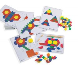 Get Construction Set Toys, Engineering Toys, and Buy Pattern Block Picture Cards 20pcs from Crea ...