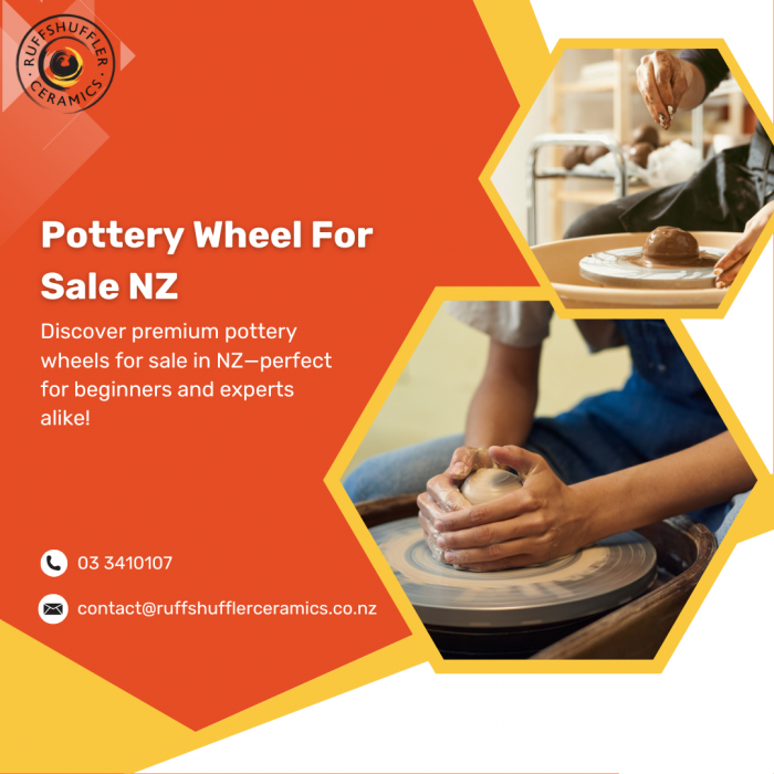 Find pottery wheel for sale NZ at RuffShuffler Ceramics