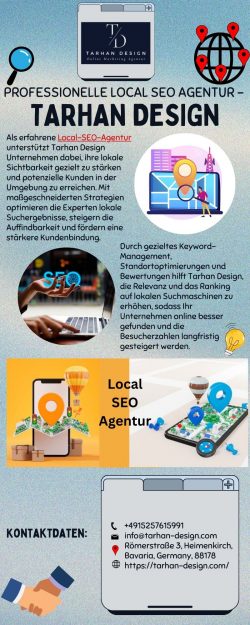 Professionelle Local SEO Agentur – Tarhan Design