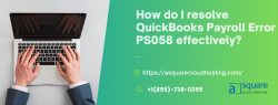 How to Fix QuickBooks Payroll Error PS058 Step by Step.