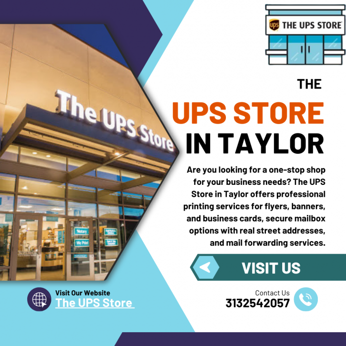 Reliable Business Solutions at The UPS Store in Taylor