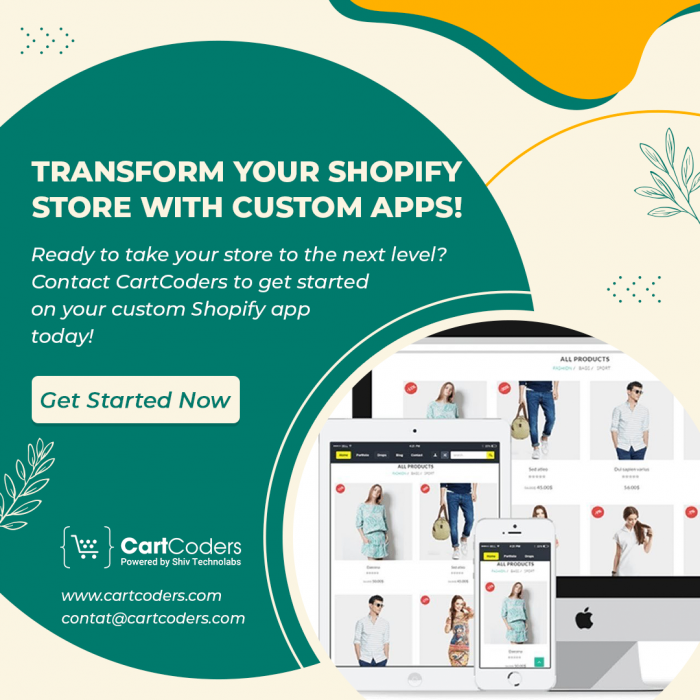 Top-rated Shopify App Development Services by CartCoders