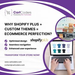 Shopify Plus Store Setup with Custom Theme Solutions by CartCoders