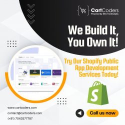 Top-notch Shopify Public App Development Services by CartCoders