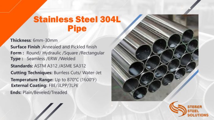 Stainless Steel 304L Pipe