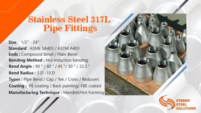 Stainless Steel 317L Pipe Fittings