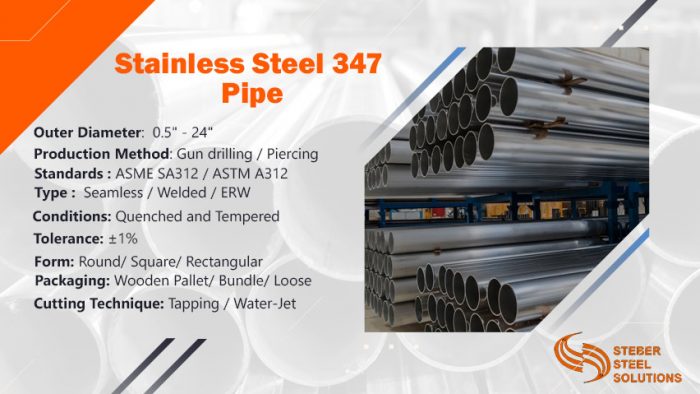 Stainless Steel 347 Pipe
