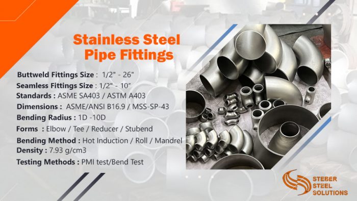 Stainless Steel Pipe Fittings Manufacturers in India