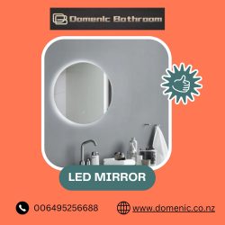 Stylish LED Mirror By Domenic Bathroom Ware