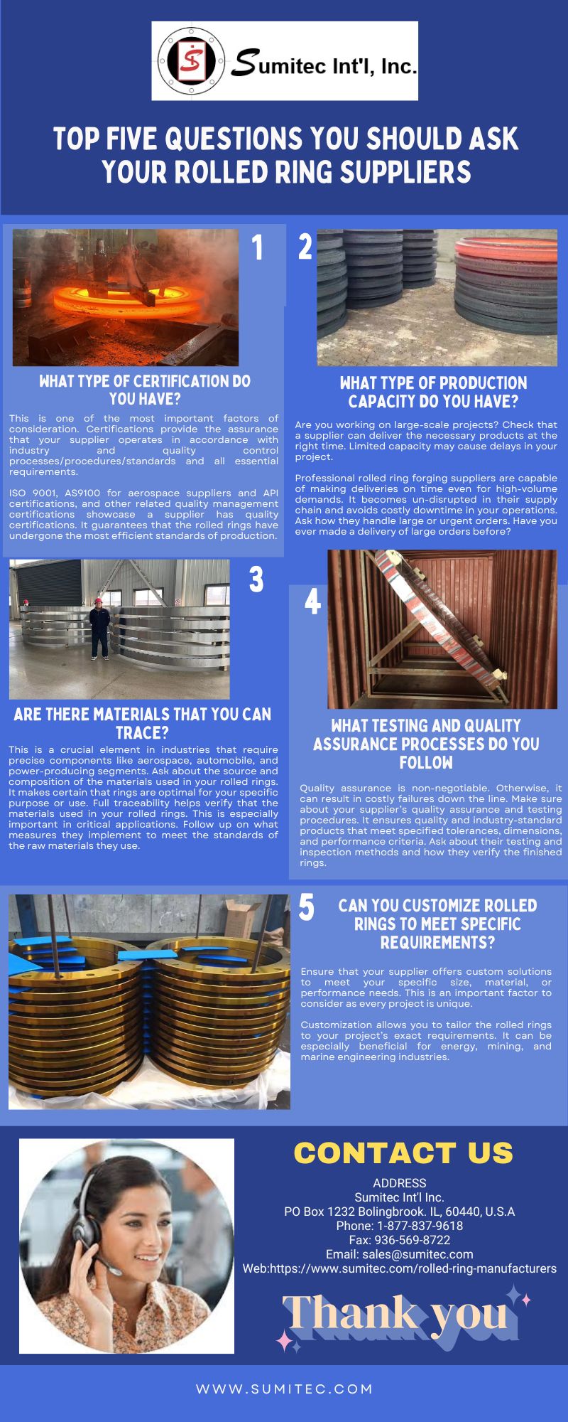 Top Five Questions You Should Ask Your Rolled Ring Suppliers