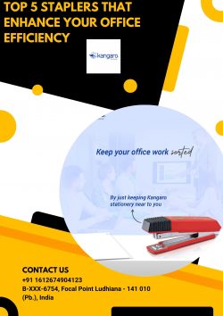 Top 5 Staplers That Enhance Your Office Efficiency