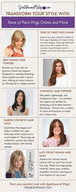 Transform Your Style with Rene of Paris Wigs Online and More