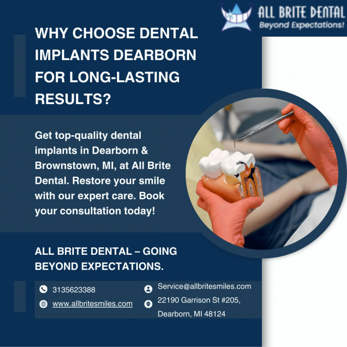 Why Choose Dental Implants Dearborn for Long-Lasting Results?