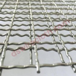 Stainless steel crimped mesh