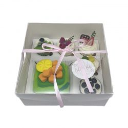 New Design Cardboard Cake Box With PET Transparent Lid