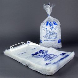 Plastic wicket ice wicketted bread bag automatic packaging poly bag manufacturer