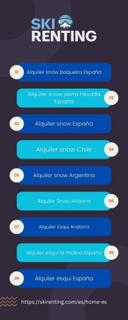 Alquiler snow baqueira España | Ski Renting