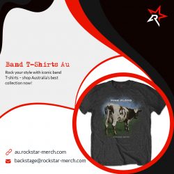 Official band t-shirts Au with designs from top artists