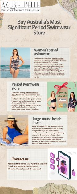 Stylish & Leakproof Women’s Period Swimwear – Swim with Confidence