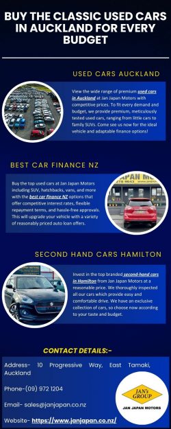 Buy The Classic Used Cars In Auckland For Every Budget