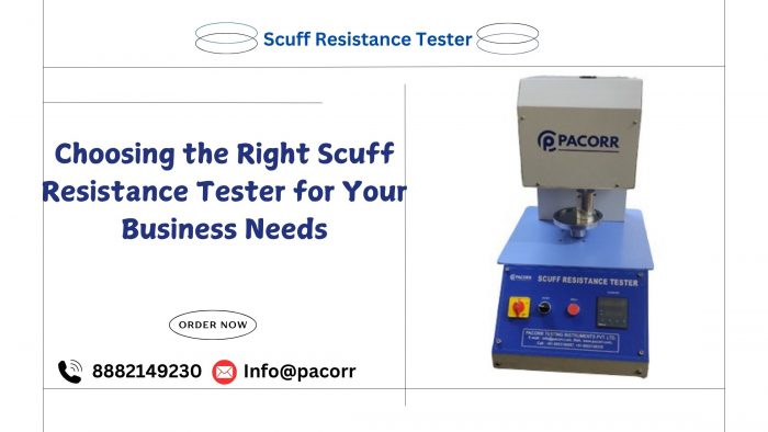 Understanding Scuff Resistance Tester The Key to Ensuring Product Durability