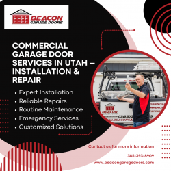 Commercial Garage Door Services in Utah – Installation & Repair