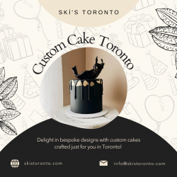 Custom Cake Toronto from Ski’s Toronto