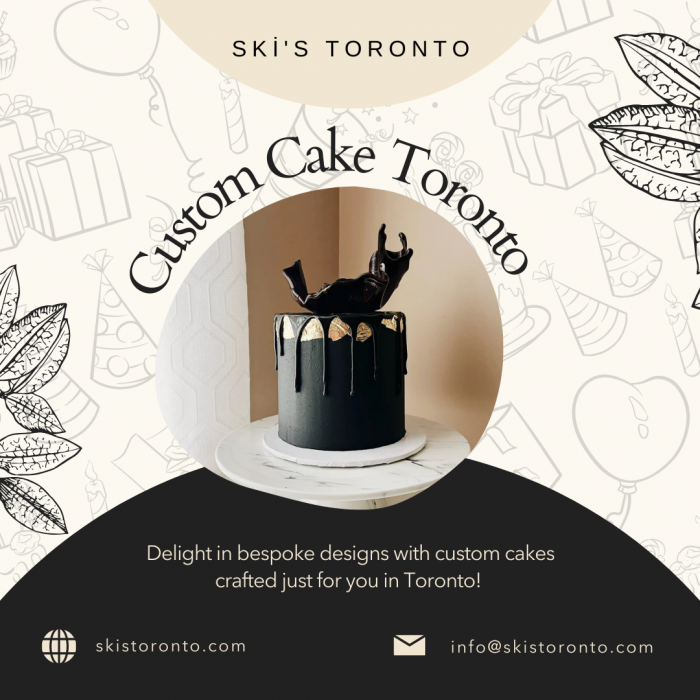 Custom Cake Toronto from Ski’s Toronto