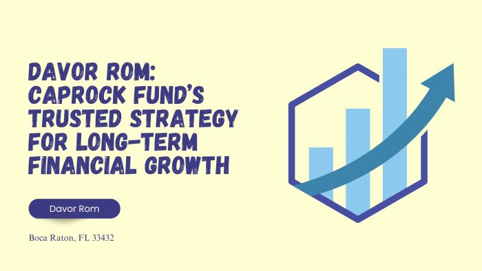 Davor Rom: Caprock Fund’s Trusted Strategy for Long-Term Financial Growth