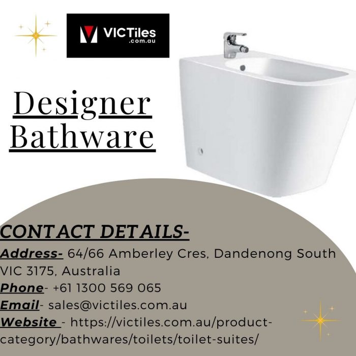 Designer Bathware – Elegant Choices At VICTILES