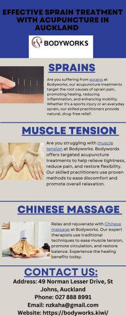 Effective Sprain Treatment with Acupuncture in Auckland