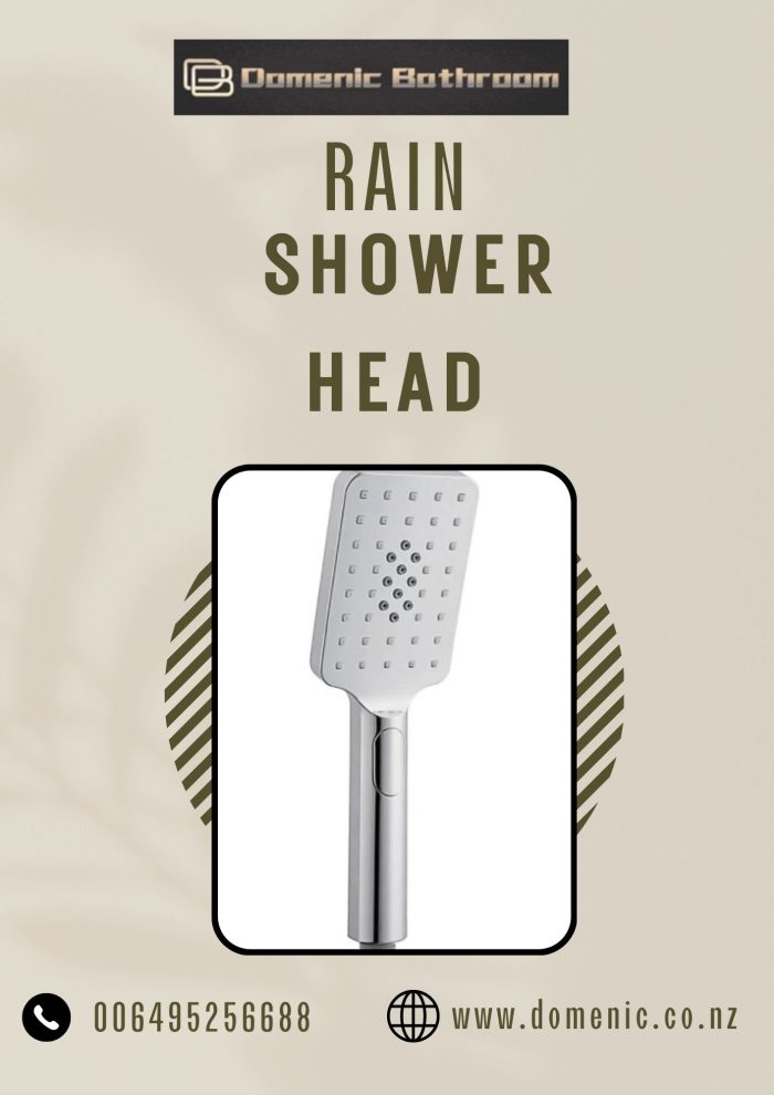 Enjoy a Spa-Like Experience with a Rain Shower Head