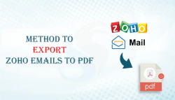 Effective Approach to Export Zoho Emails to PDF