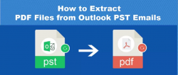 Simply Extract PDF Files from PST by Proficient tool