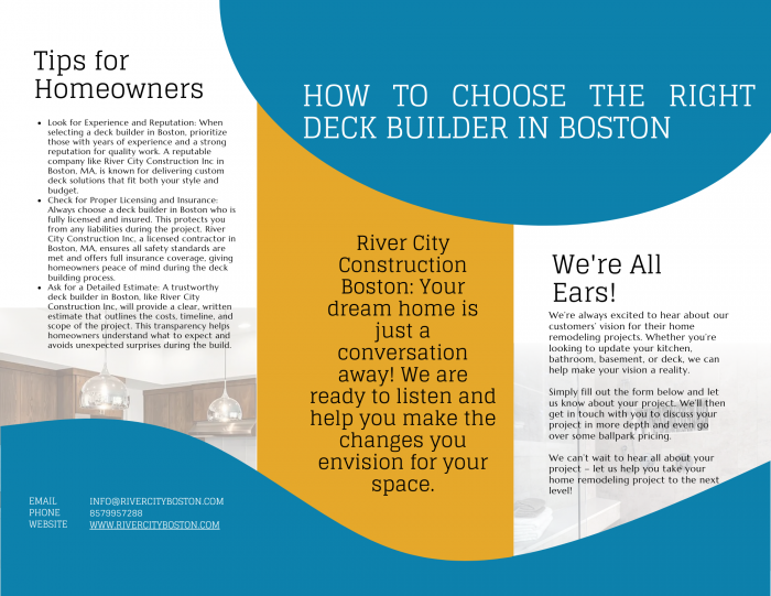 How to Choose the Right Deck Builder in Boston: Tips for Homeowners