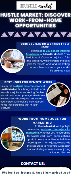 Hustle Market: Discover Work-from-Home Opportunities