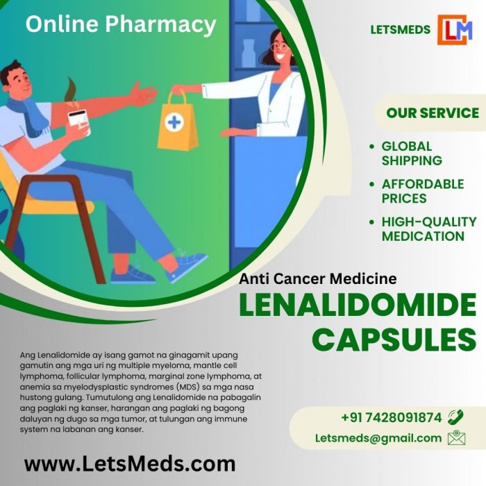 Buy Lenalid 10mg Lenalidomide Capsules Online at Best Price in Metro Manila, Philippines