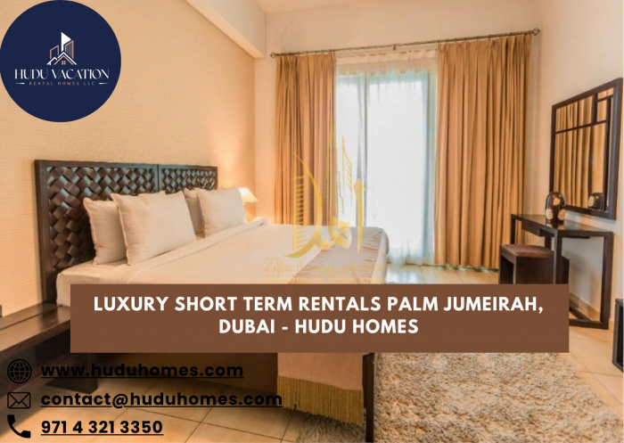 Luxury Short Term Rentals Palm Jumeirah, Dubai – Hudu Homes