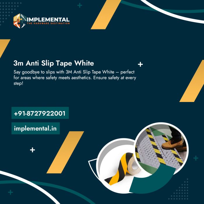 Durable 3m Anti Slip Tape White for Safety Needs