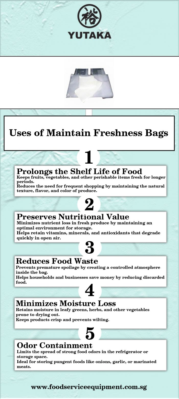 Maintain Freshness Bags