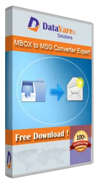 DataVare MBOX To MSG Converter Expert