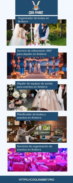 Organizador de bodas en Andorra | Cool Rabbit