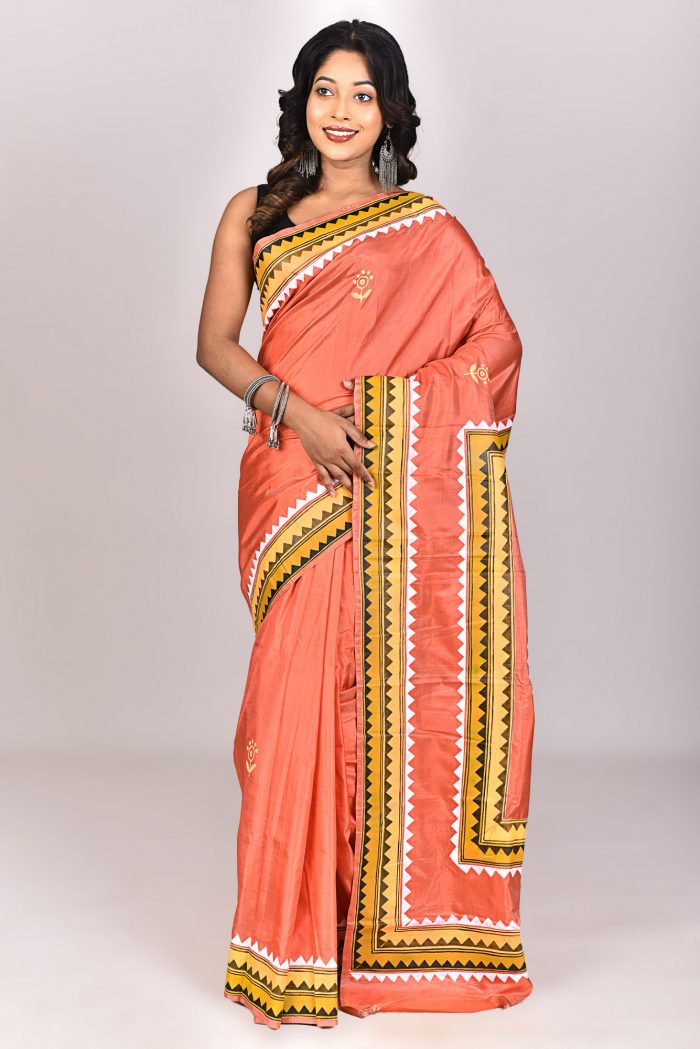 Pattachitra Silk Saree