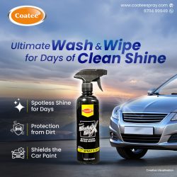 Coatee Spray: The Ultimate Washless Car Wash Solution