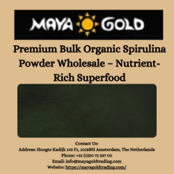 Premium Bulk Organic Spirulina Powder Wholesale – Nutrient-Rich Superfood