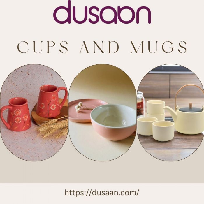 Premium Cups and Mugs – Perfect for Every Sip by Dusaan